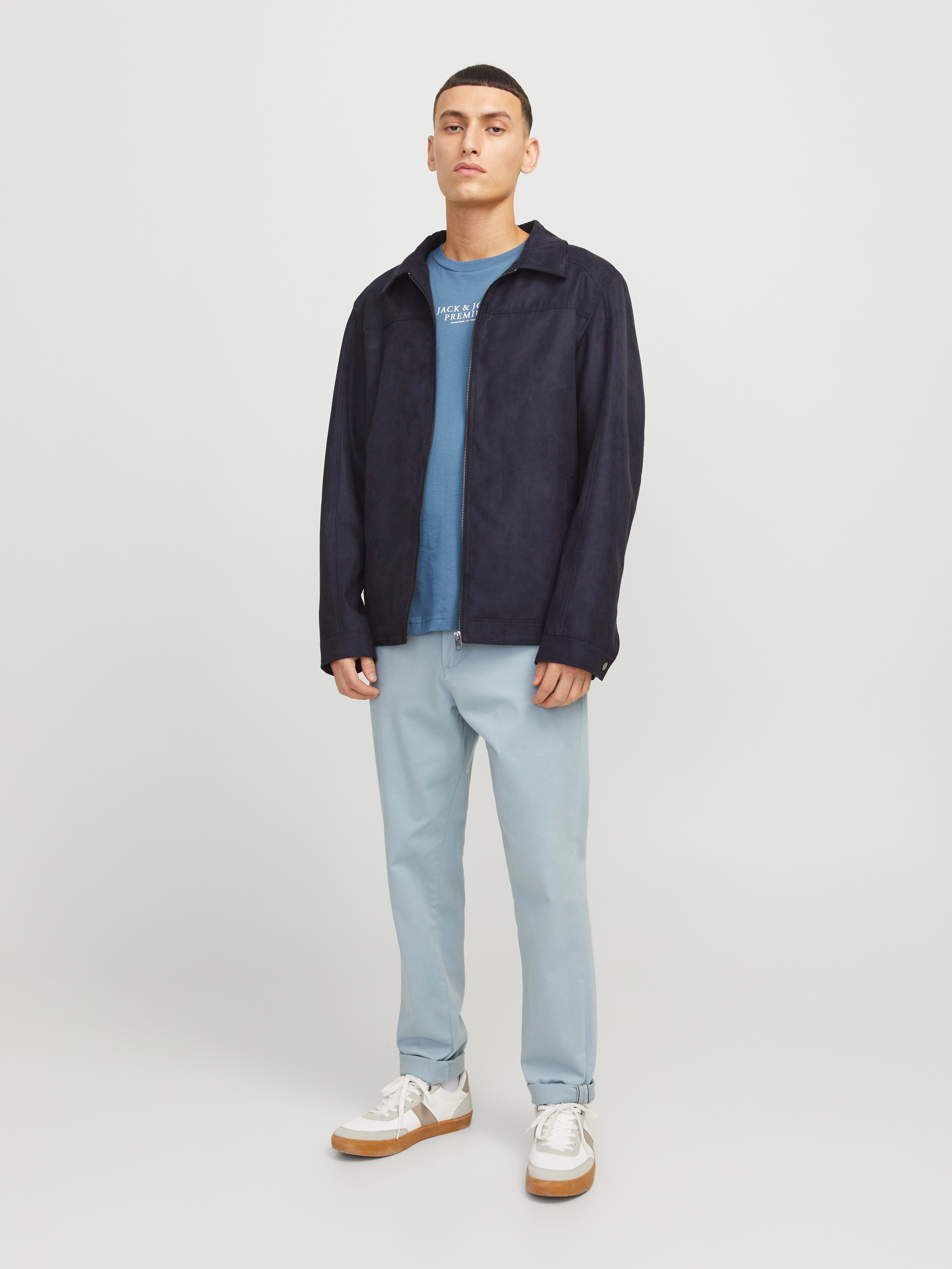 Jack & Jones Hemdjacke JJEDYLAN SHACKET NOOS mit Fly-Away Kragen – Bild 5 von 5