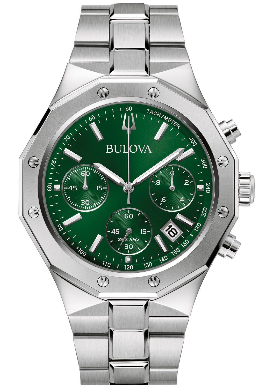 Bulova Quarzuhr MISC Classic Stahl/Grün günstig online kaufen