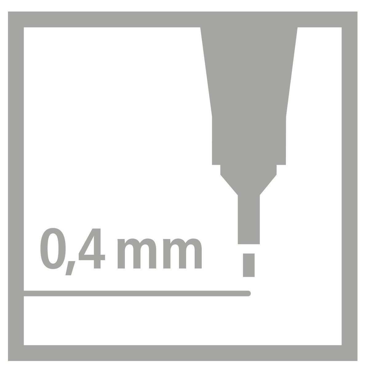STABILO Fineliner STABILO Fineliner point 88 15 Stück Kunststoffetui
