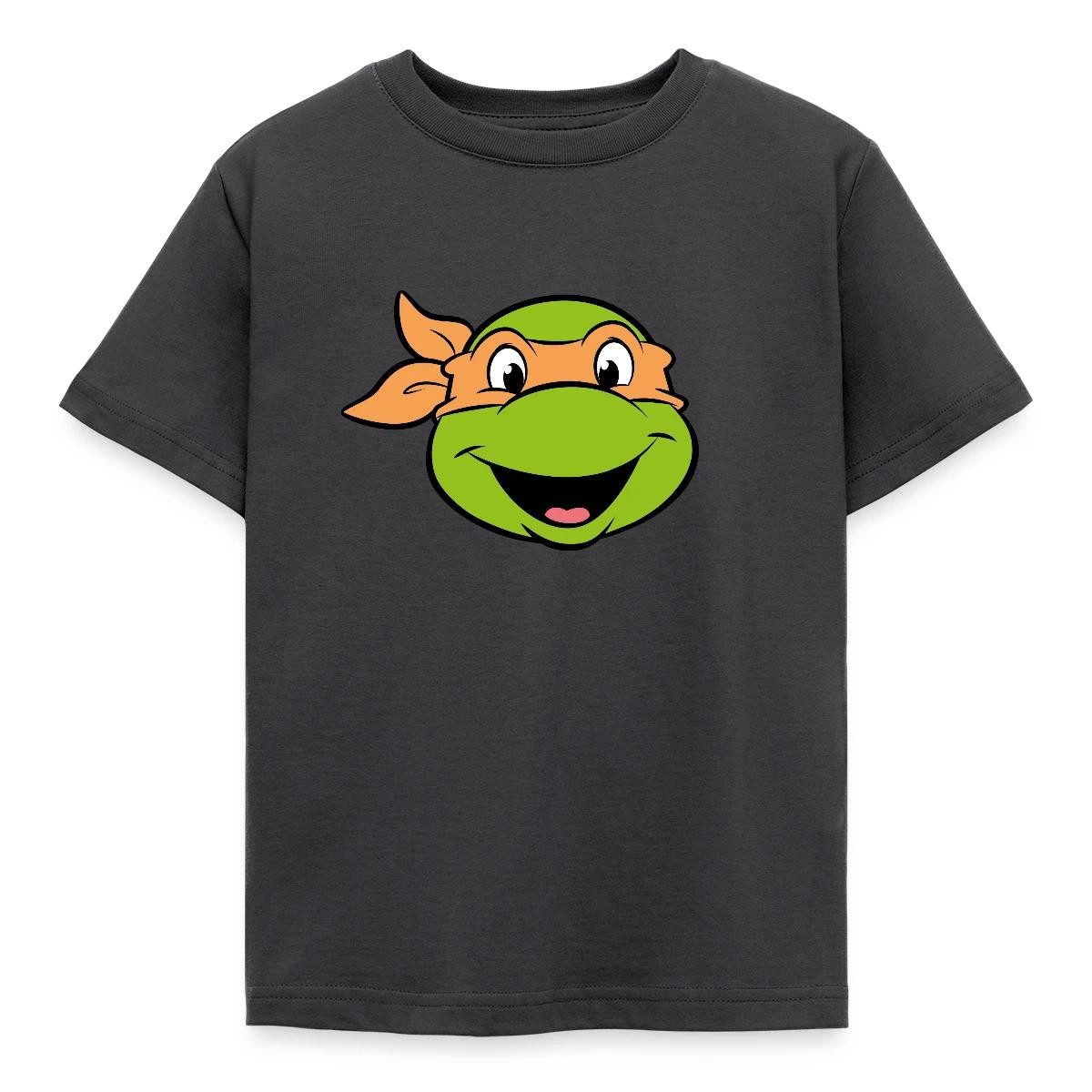T-Shirt Teenage Mutant Ninja Turtles Michelangelo Kostüm Karneval Kinder T-Shi