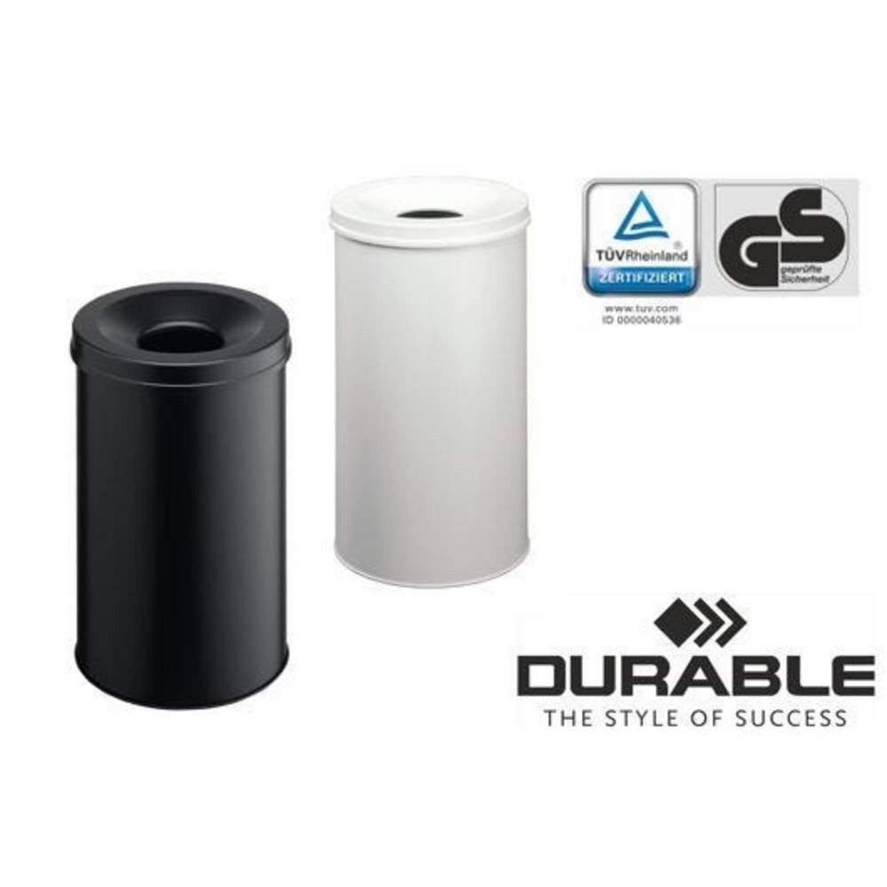 DURABLE Papierkorb Papierkorb Safe rund 15 330510