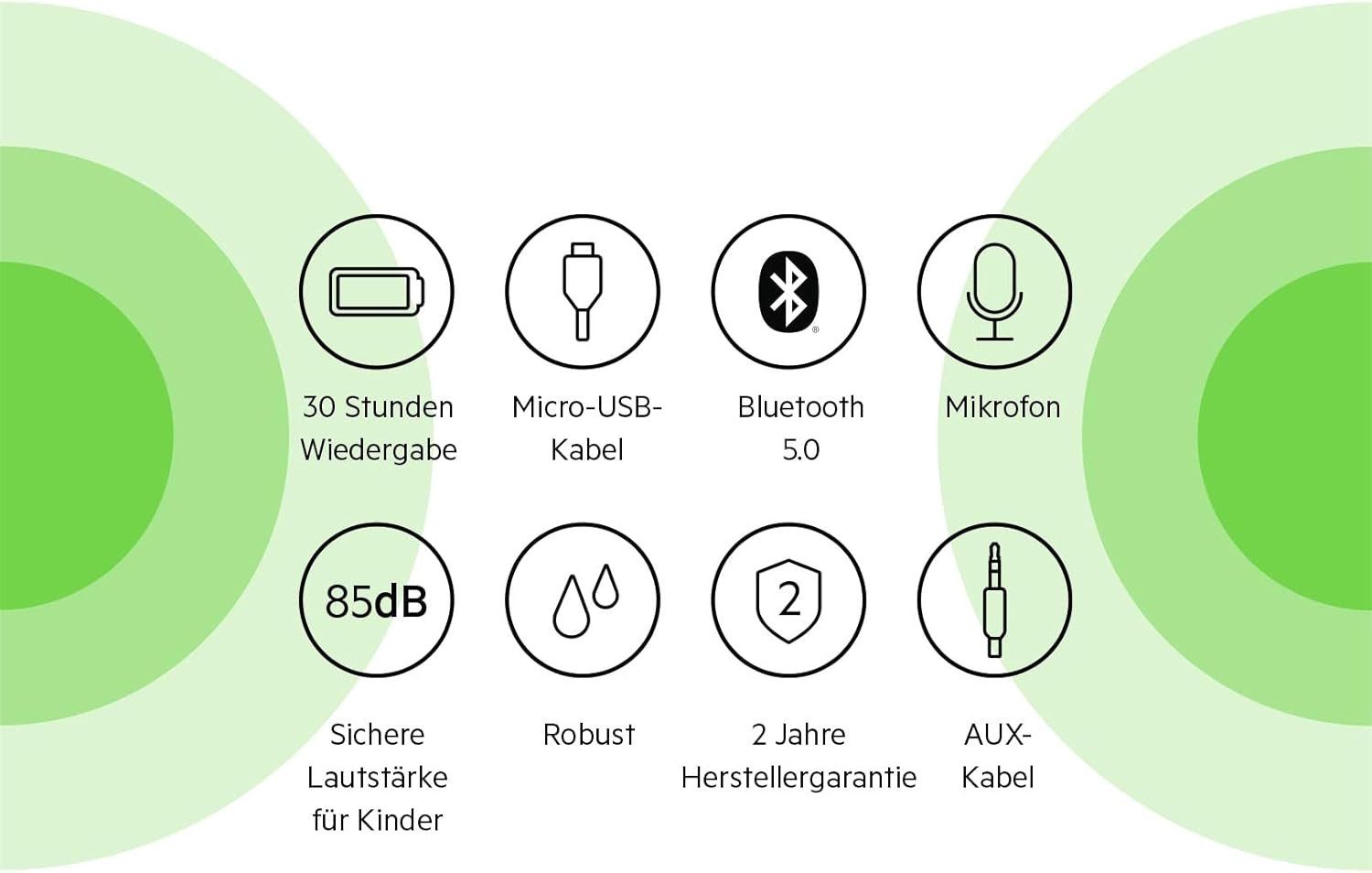 Belkin Soundform Mini Kids Kinder Kopfhörer Kopfhörer