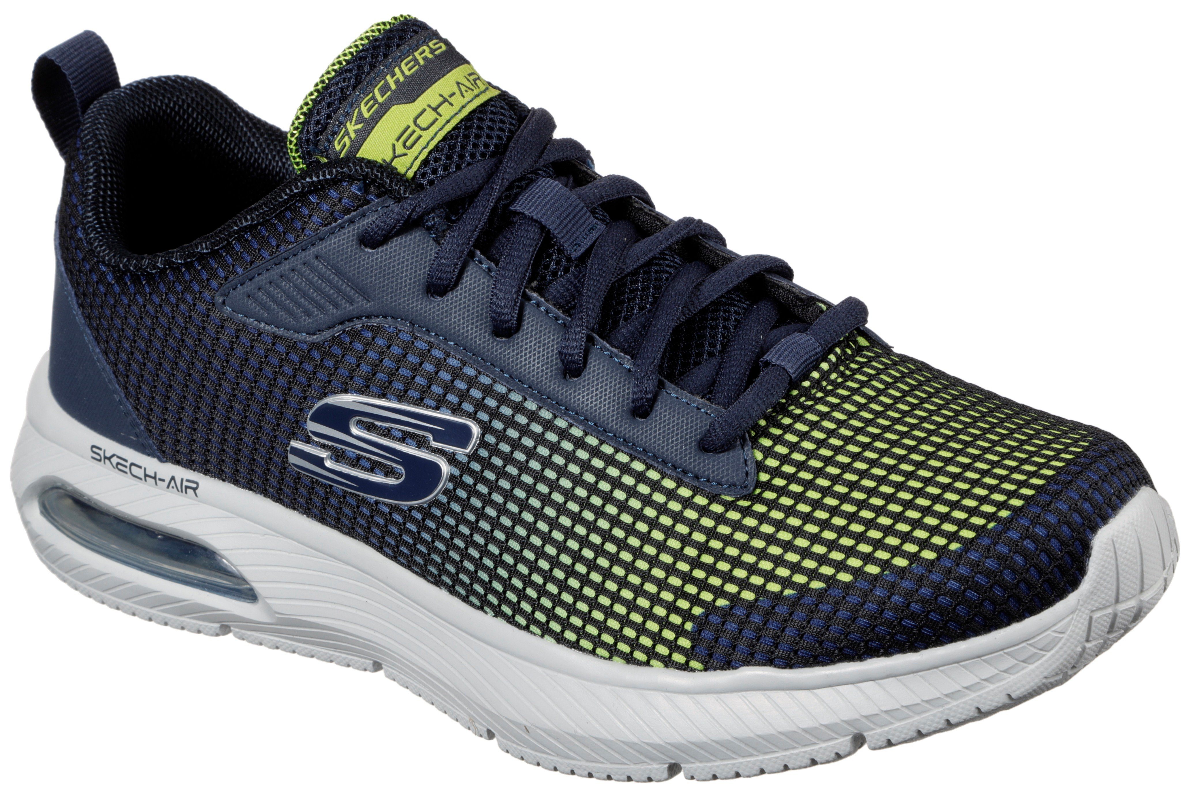 Skechers DYNA-AIR-BLYCE Sneaker mit Farbverlauf, Freizeitschuh, Halbschuh, Schnürschuh