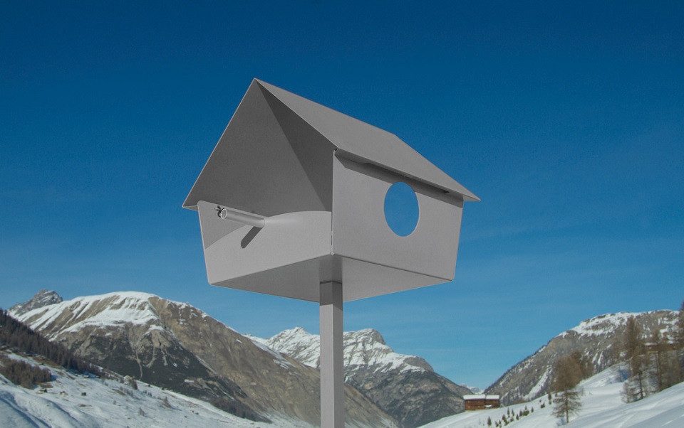 Radius Vogelhaus Vogelfutterhaus Piep Show XXL Metall Wetterfest zum Aufhän günstig online kaufen