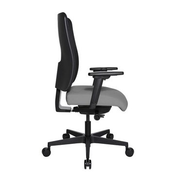 TOPSTAR Bürostuhl 1 Stuhl Bürostuhl Sitness Open X (N) Deluxe - hellgrau/schwarz