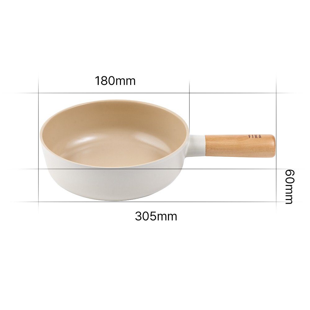 NEOFLAM® Pfannen-Set FIKA Topf & Pfannen Mini Set 3tlg., (3-tlg)