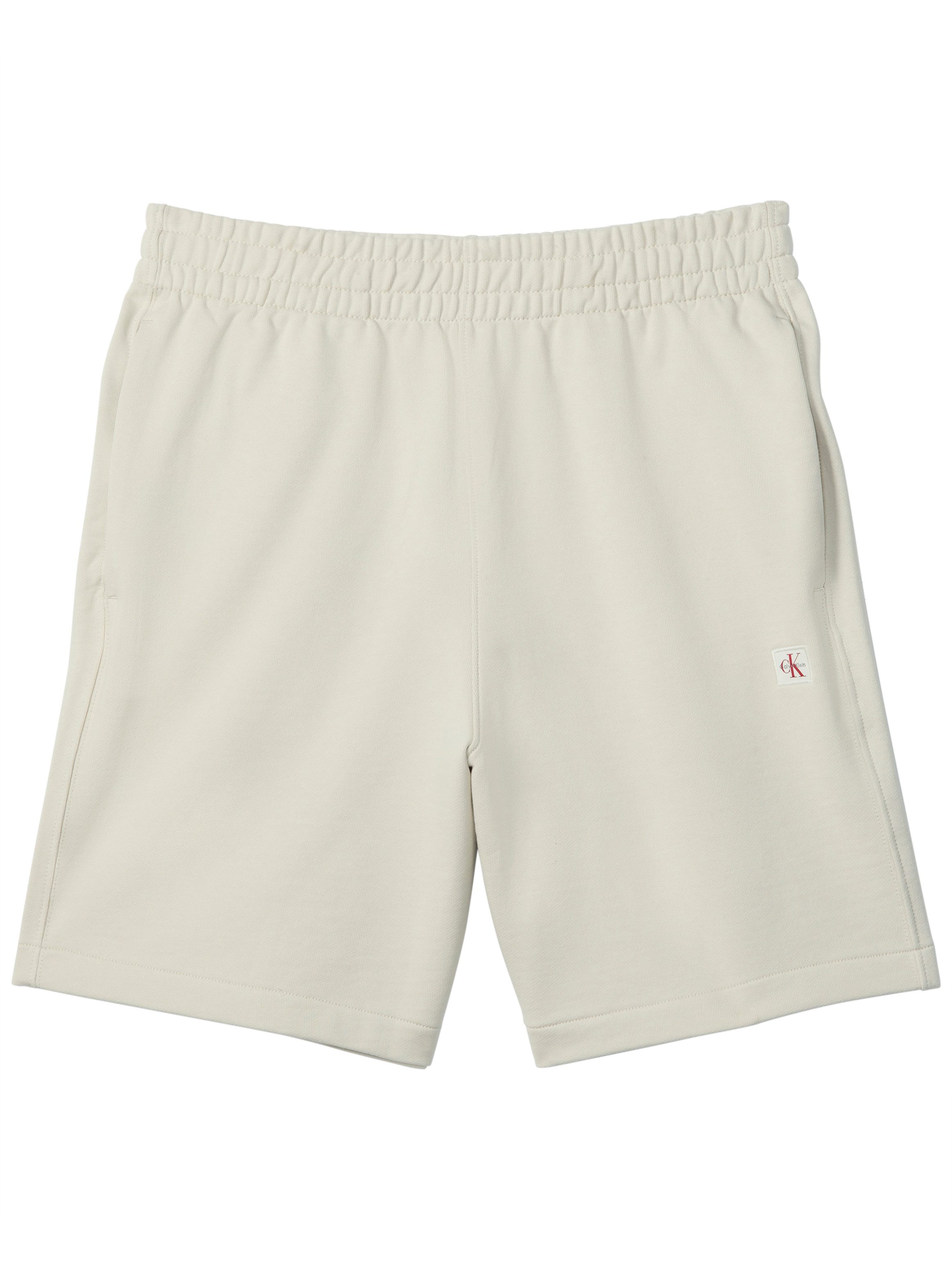 Calvin Klein Jeans Sweatshorts Regular Fit, Logo-Badge, Seitentaschen