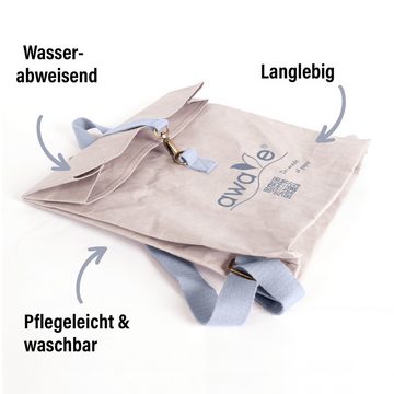STONELINE Rucksack AWAVE® aus veganem Leder, waschbar, 10 l (1-tlg)