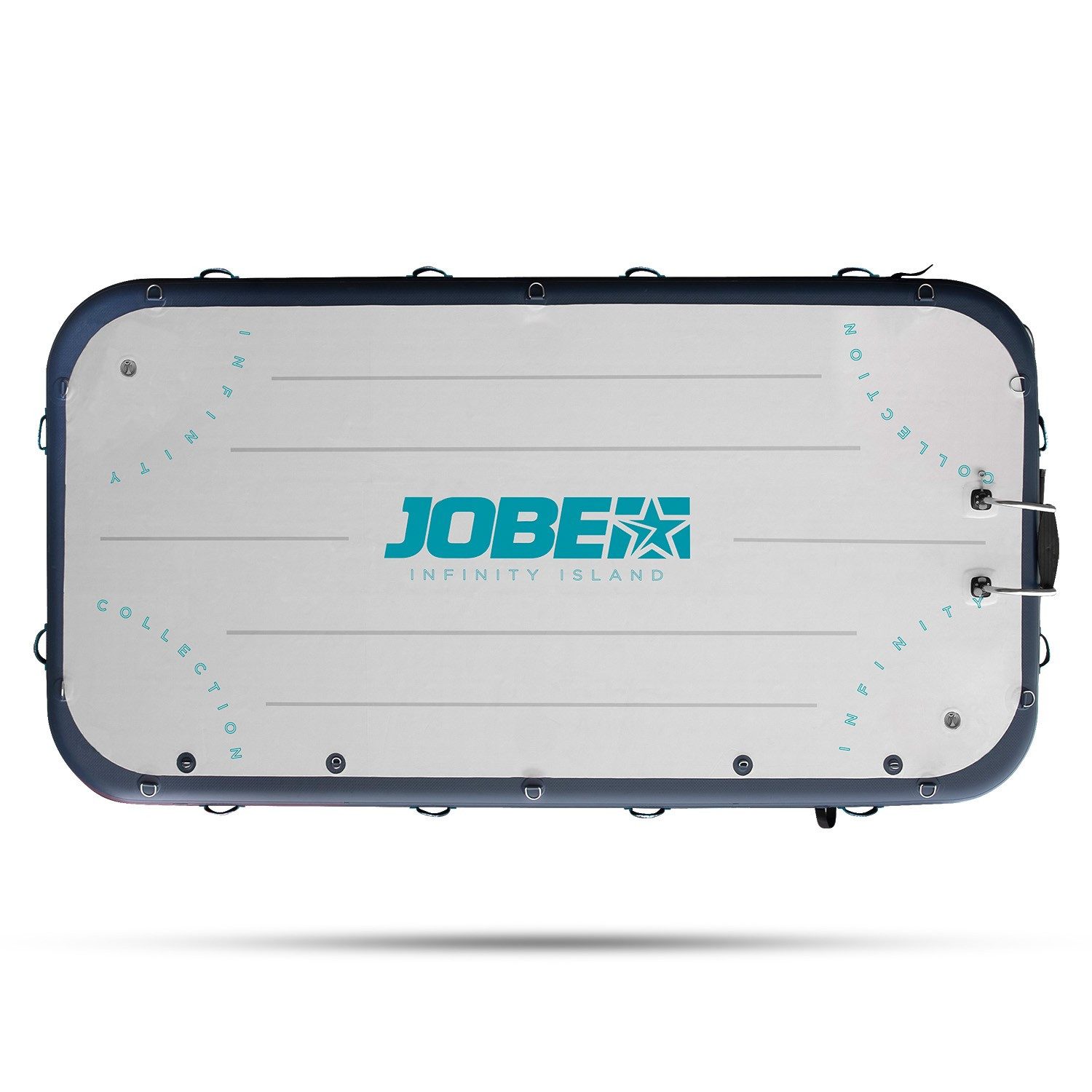 SUP-Board Jobe Infinity Island Inflatable Dock 4x2m Aufblasbare Wasserplattform