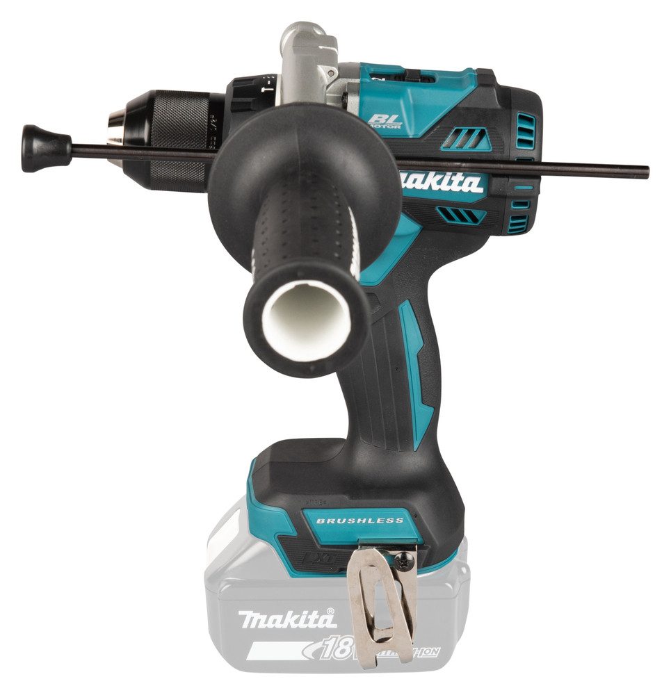 Makita Akku-Schlagbohrschrauber »DHP492Z« 18V, max. 141 Nm, ohne Akku und Ladegerät, extra stark + bürstenlos für intensive Bohrungen mit und ohne Schlag