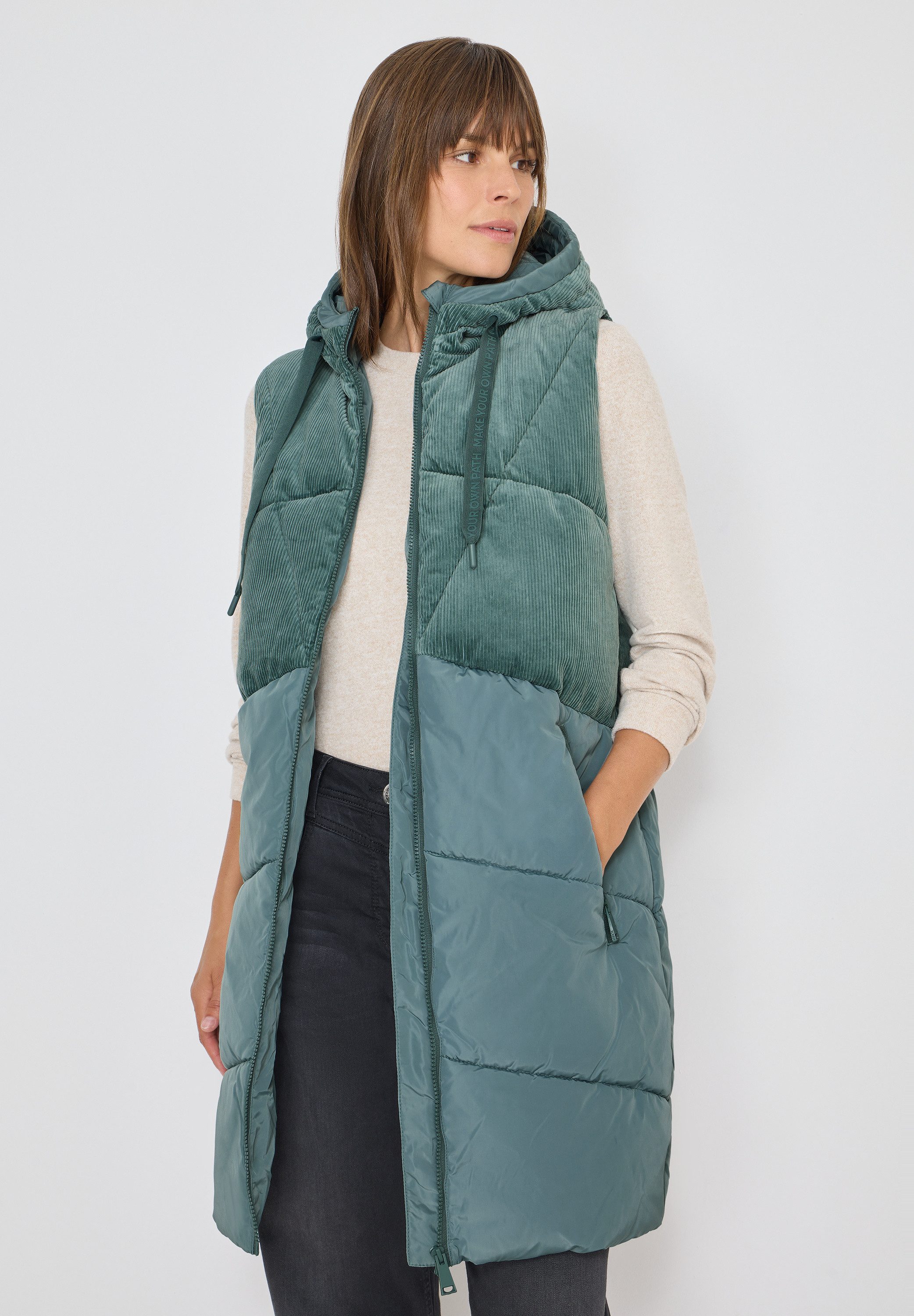 CECIL Steppweste mit Kapuze günstig online kaufen