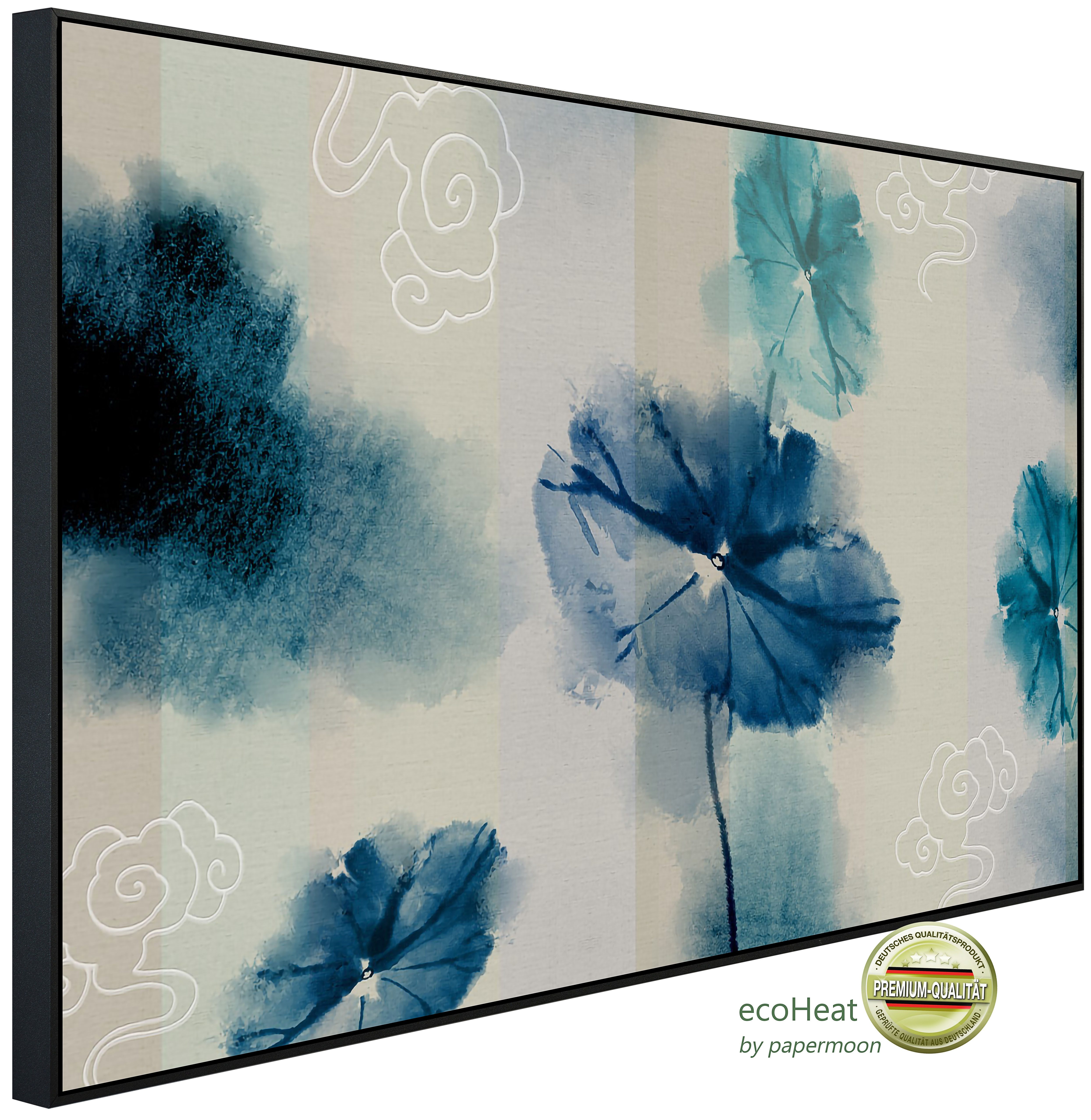 Infrarotheizung INFRAROT-BILD-HEIZUNG, Muster mit Blumen