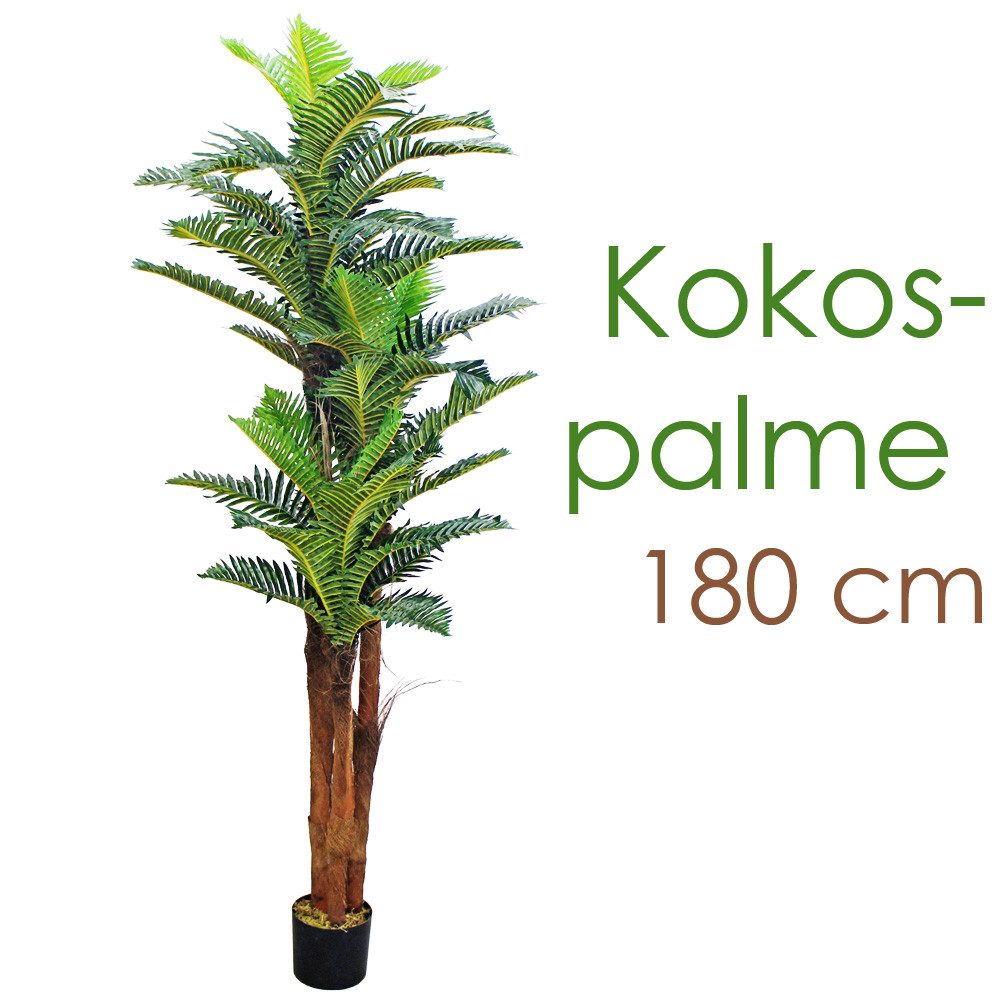Kunstpalme Kunstpflanze Kunstpalme Palme Palmenbaum Künstliche günstig online kaufen