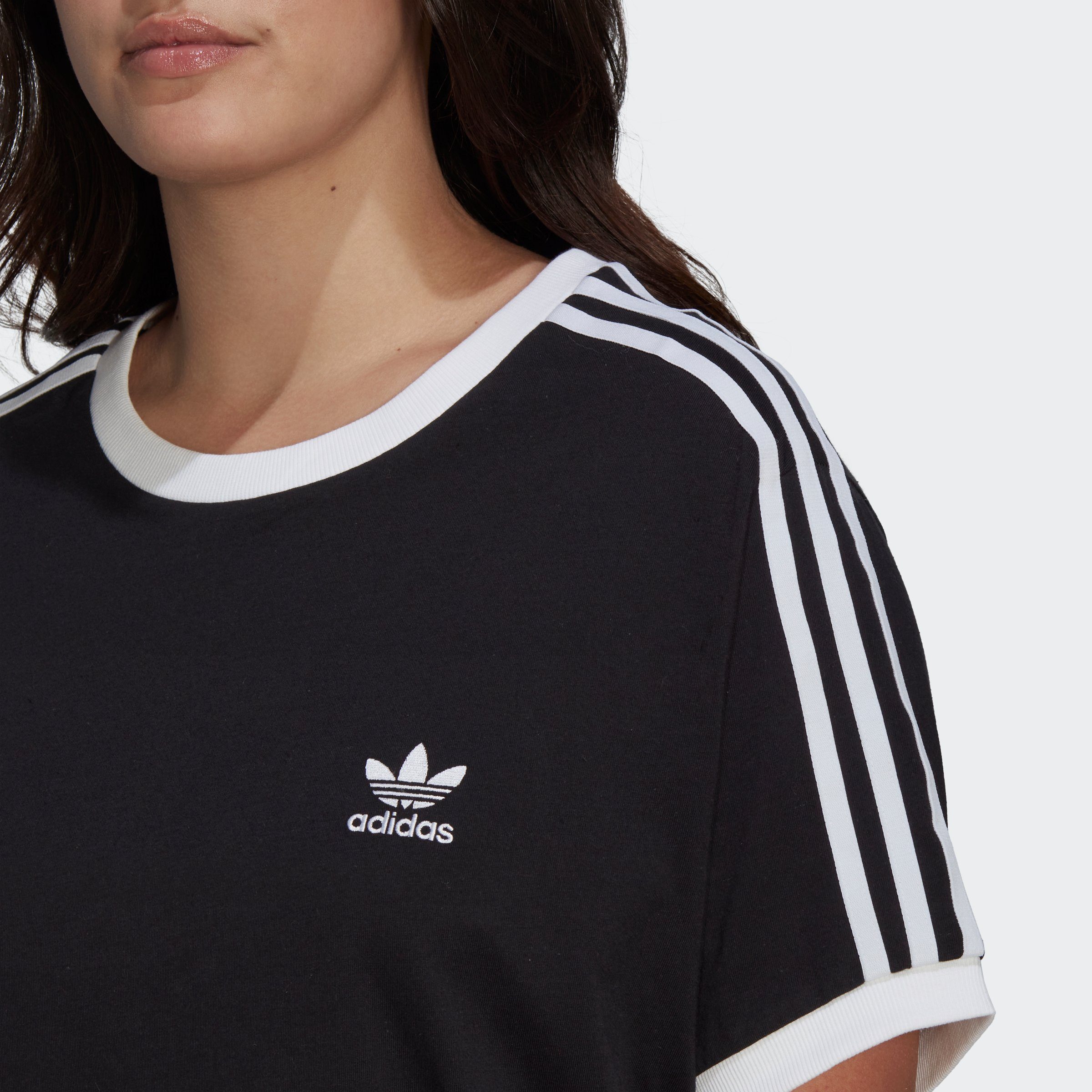 Black adidas GRÖSSEN 3-STREIFEN T-Shirt GROSSE – ADICOLOR CLASSICS Originals