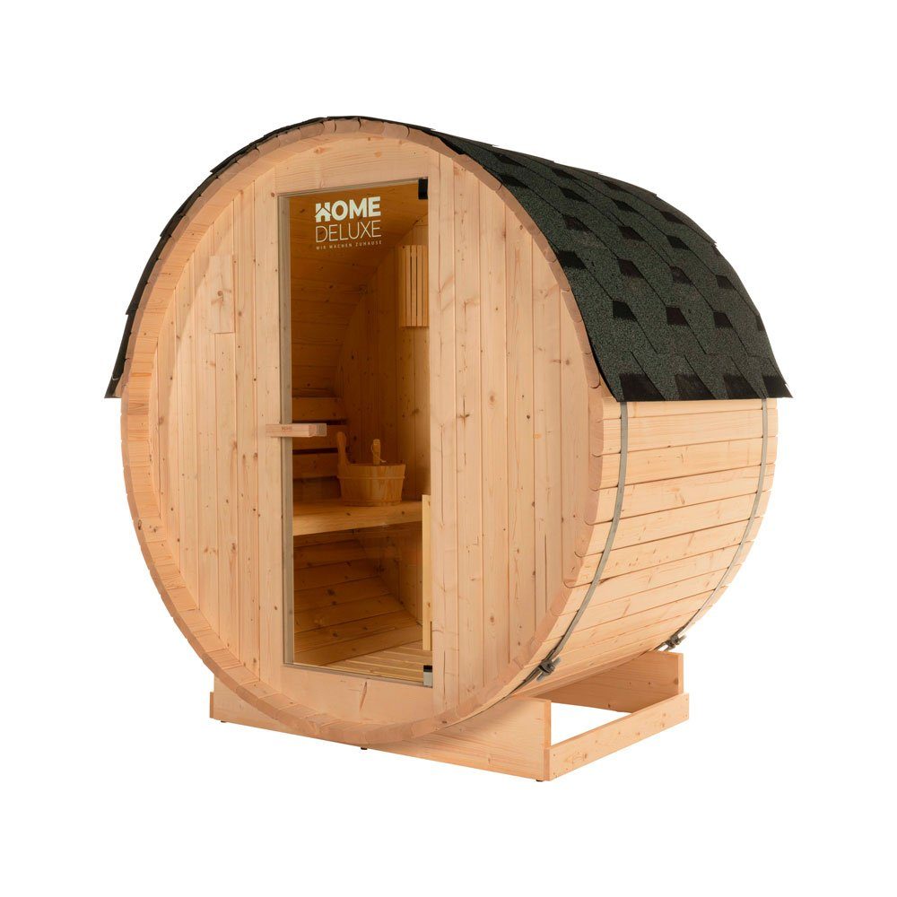 HOME DELUXE Fasssauna Outdoor Fasssauna LAHTI, günstig online kaufen