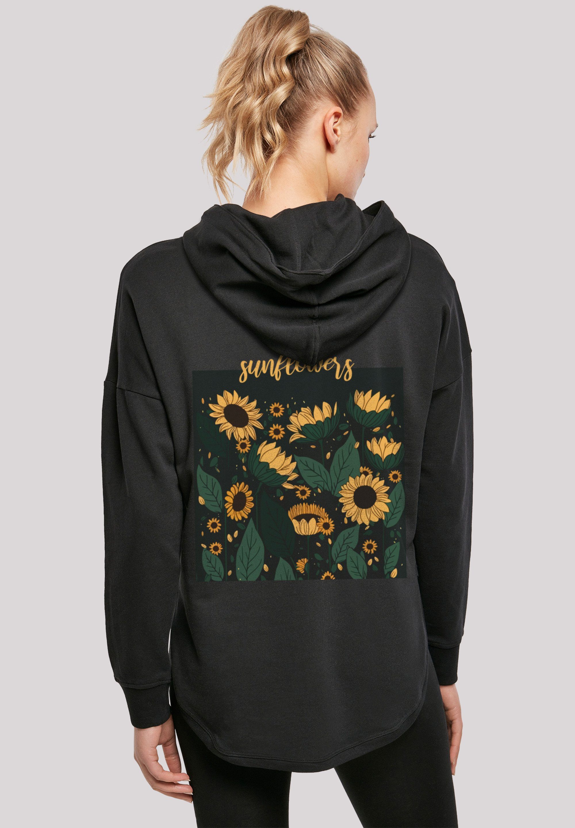 Print Kapuzenpullover Sonnenblumen F4NT4STIC