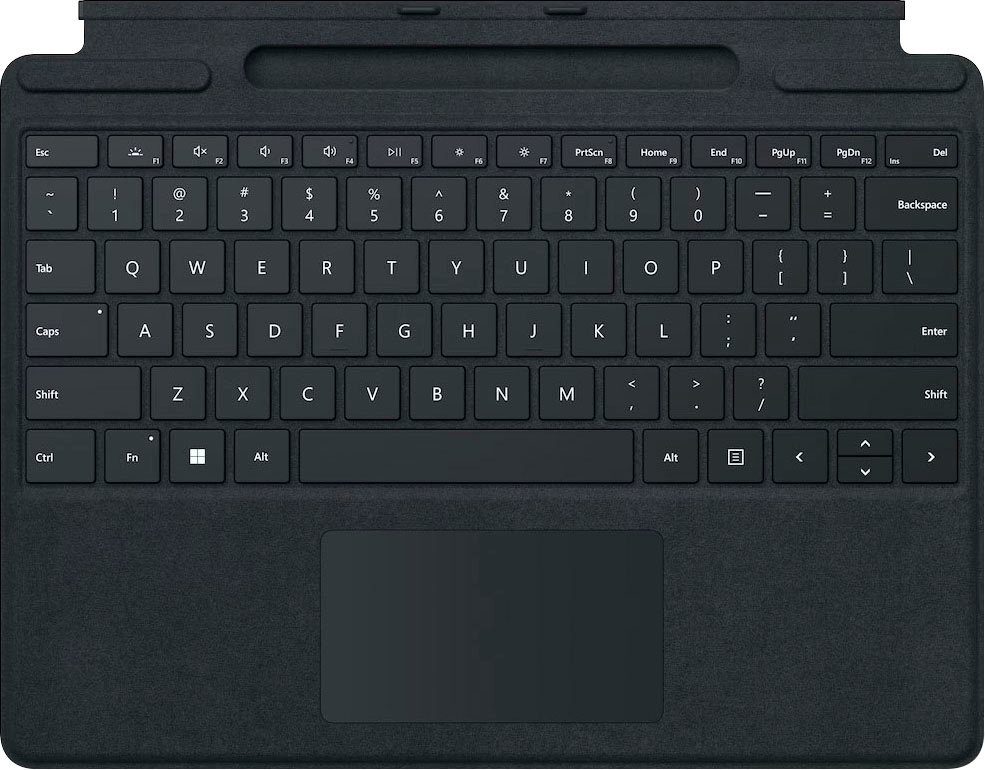 Microsoft 8XA-00005 Tastatur (Pro Signature Cover) schwarz | Kabellose Tastaturen