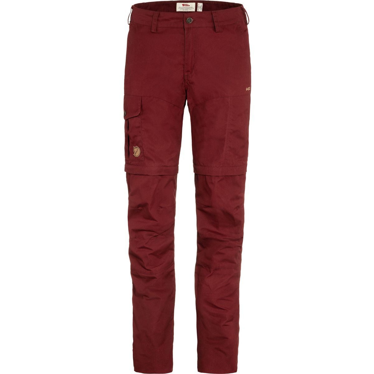 Fjällräven Outdoorhose Karla Pro Zip-off Trousers W Vielseitige Damen-Outdoorhose mit Zip-off Funktion, wind- und