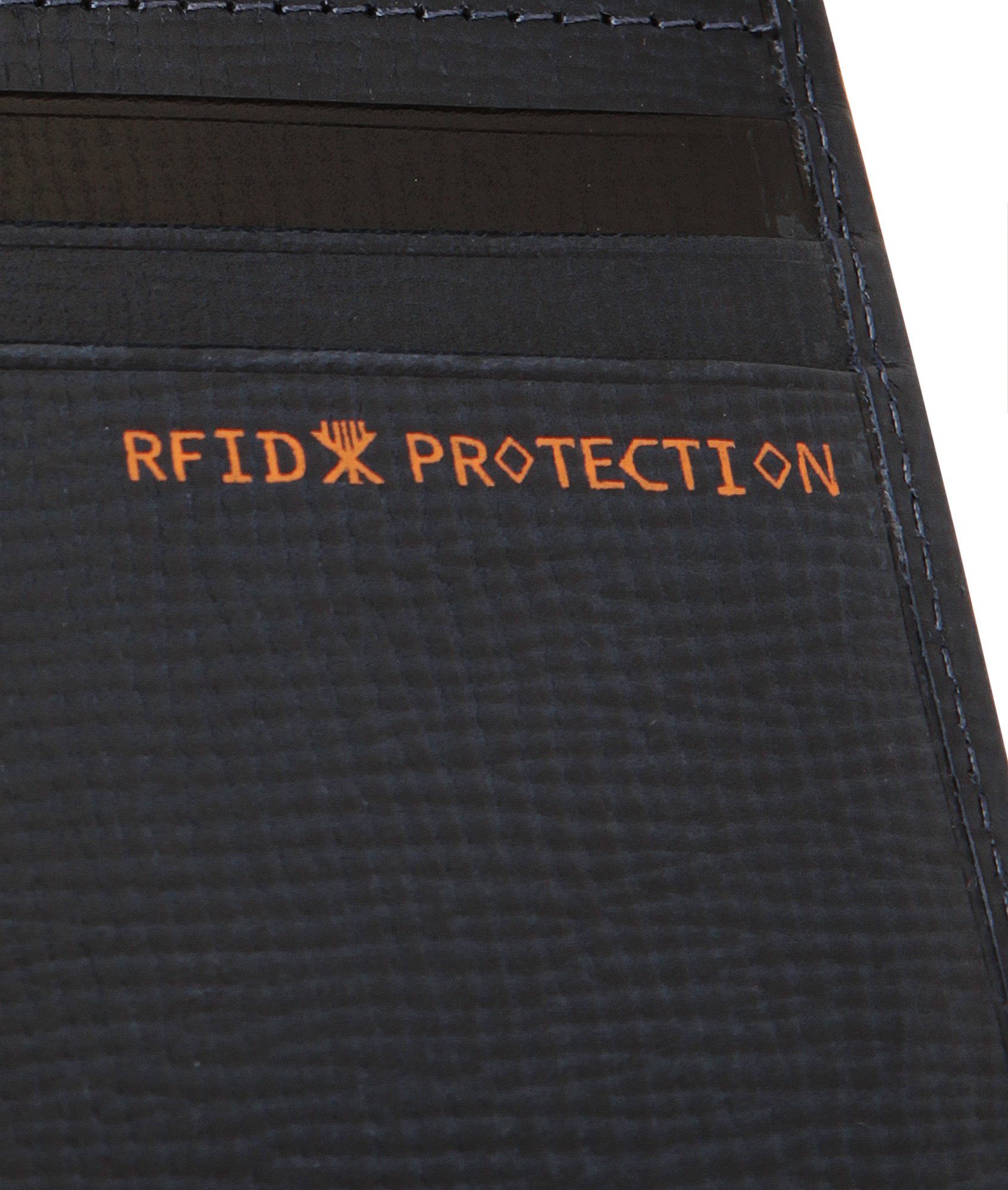 SLIDE-RFID, echt Geldbörse Head Leder