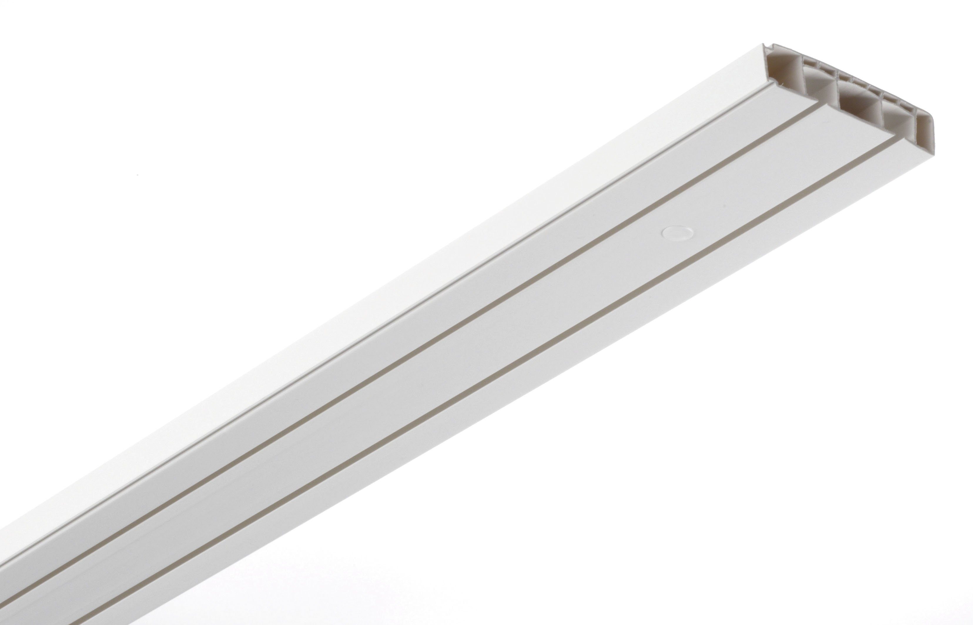 Gardinenstange »Vorhangschienen Set Kunststoff GK«, GARDINIA, 2-läufig,  Fixmaß online kaufen | OTTO