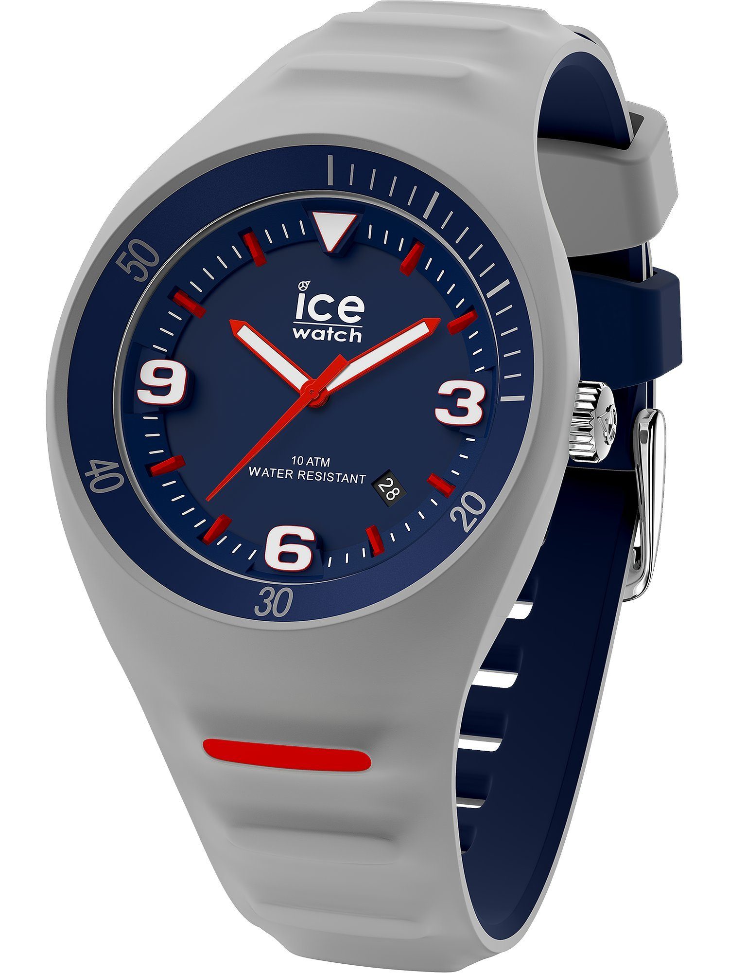 ice-watch Quarzuhr Quarz, blau, Watch ICE Herren-Uhren Analog grau Klassikuhr