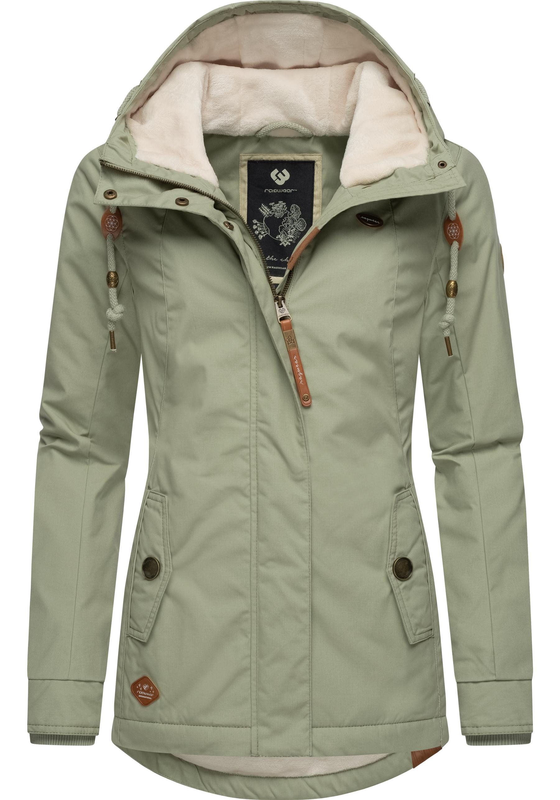 Ragwear Winterjacke Monade Damen Winterparka mit günstig online kaufen