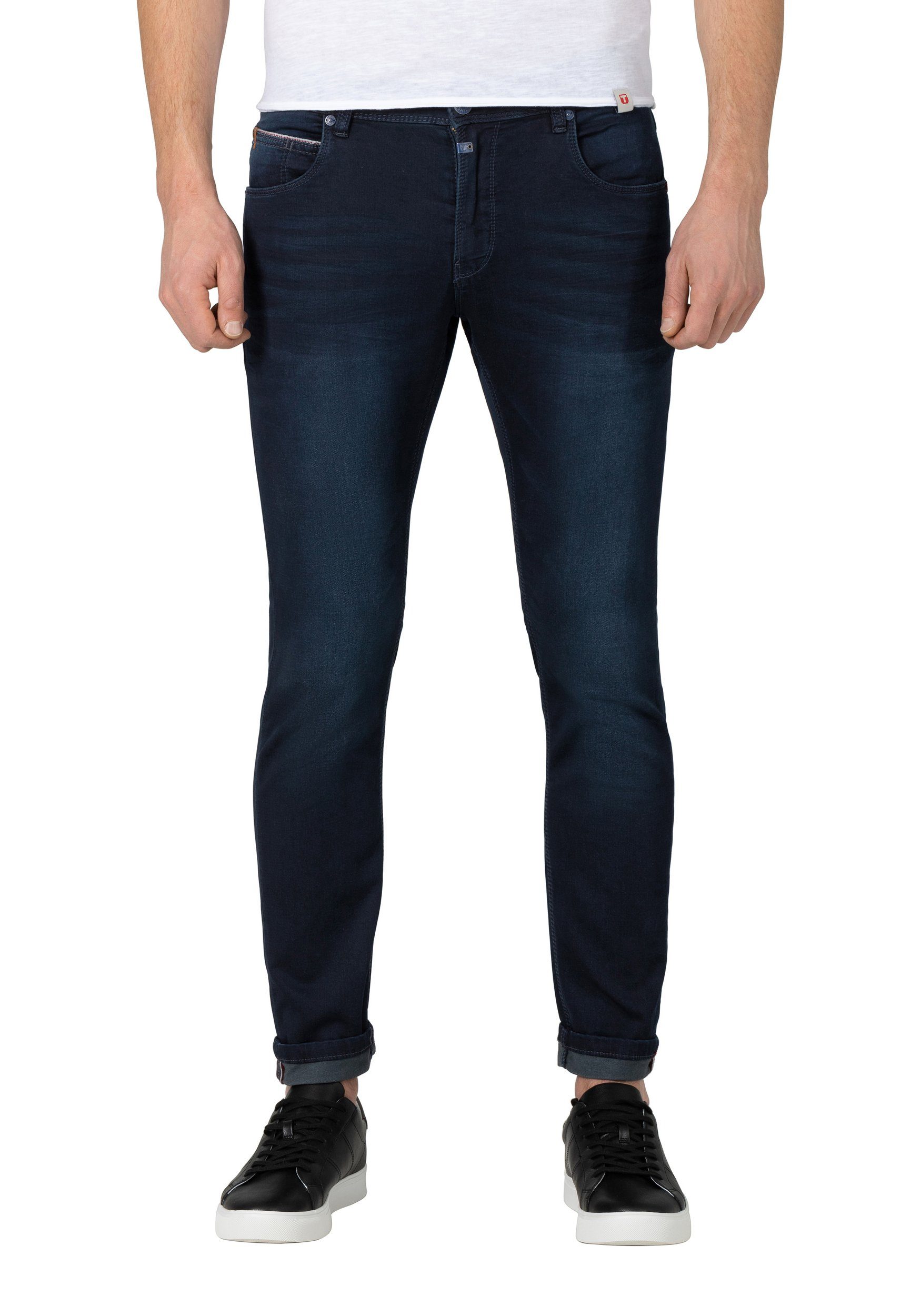 TIMEZONE Slim-fit-Jeans Slim Fit Jeans Denim Hose SCOTTTZ 6592 in Navy