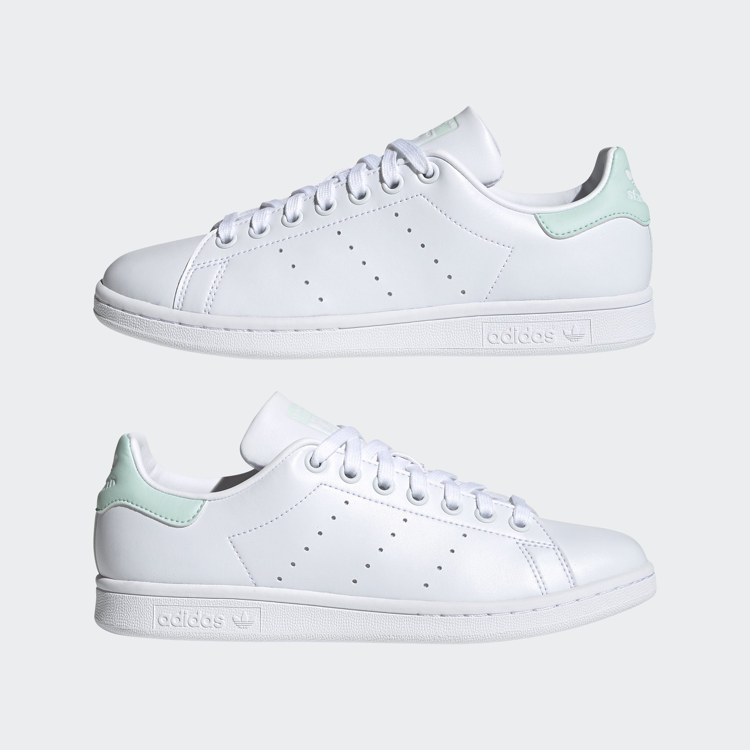 / STAN Core SMITH Cloud Originals Sneaker White Dash / Black Green adidas