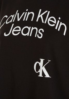 Calvin Klein Jeans T-Shirt mit großem Logoschriftzug