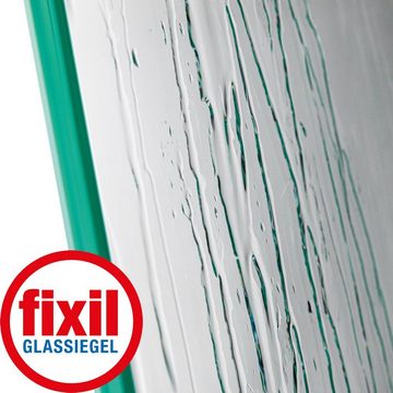 Schulte Eckdusche Alexa Style 2.0, Höhe: 192 cm, BxT: 80x80 cm, 5 mm Sicherheitsglas inkl. fixil-Glassiegel, Pendeltür inkl. Seitenwand