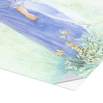 Posterlounge Wandfolie Carl Larsson, Sonne und Blumen, Malerei