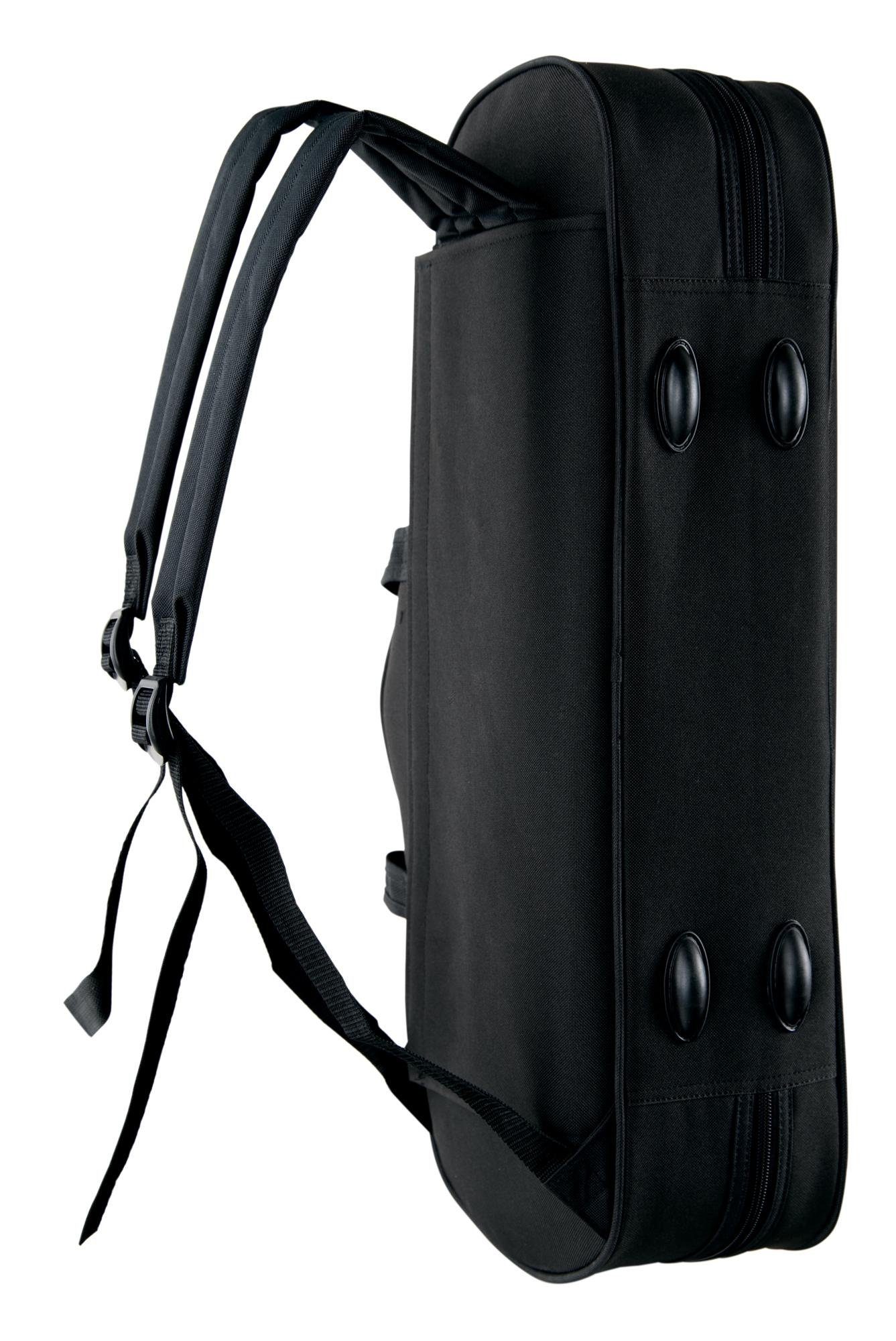 Classic Cantabile Saxophon Leichtkoffer für Altsaxophon, Reiß- und wasserfestes Außengewebe