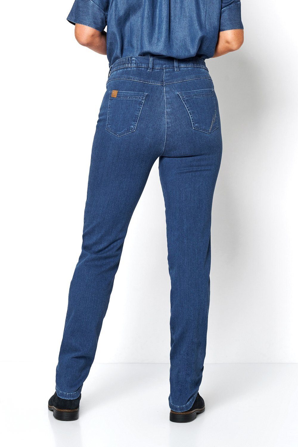 Relaxed by TONI 5-Pocket-Jeans Belmonte mit Strassdetail
