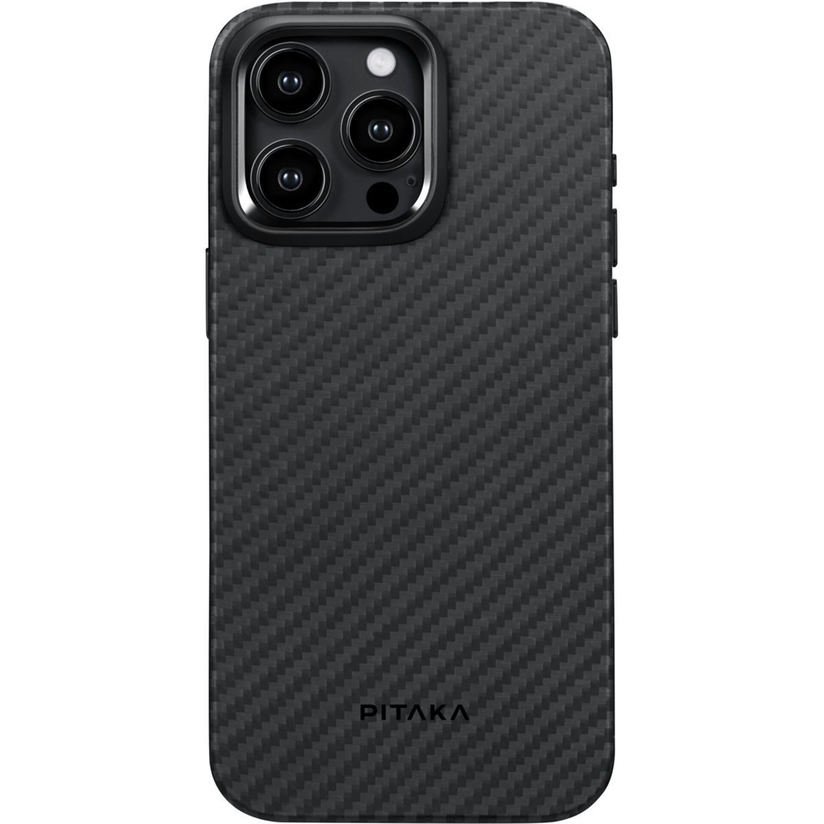 Pitaka Smartphone-Hülle MagEZ Case Pro 4 1500D for iP 15 Pro Black/Grey