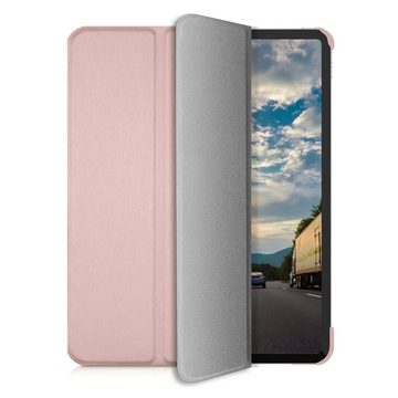 Macally Tablet-Hülle Schutz-Hülle Stand Smart Tasche Case Cover, für Apple iPad Pro 12,9" 4 Generation 2020, Apple Pencil kompatibel