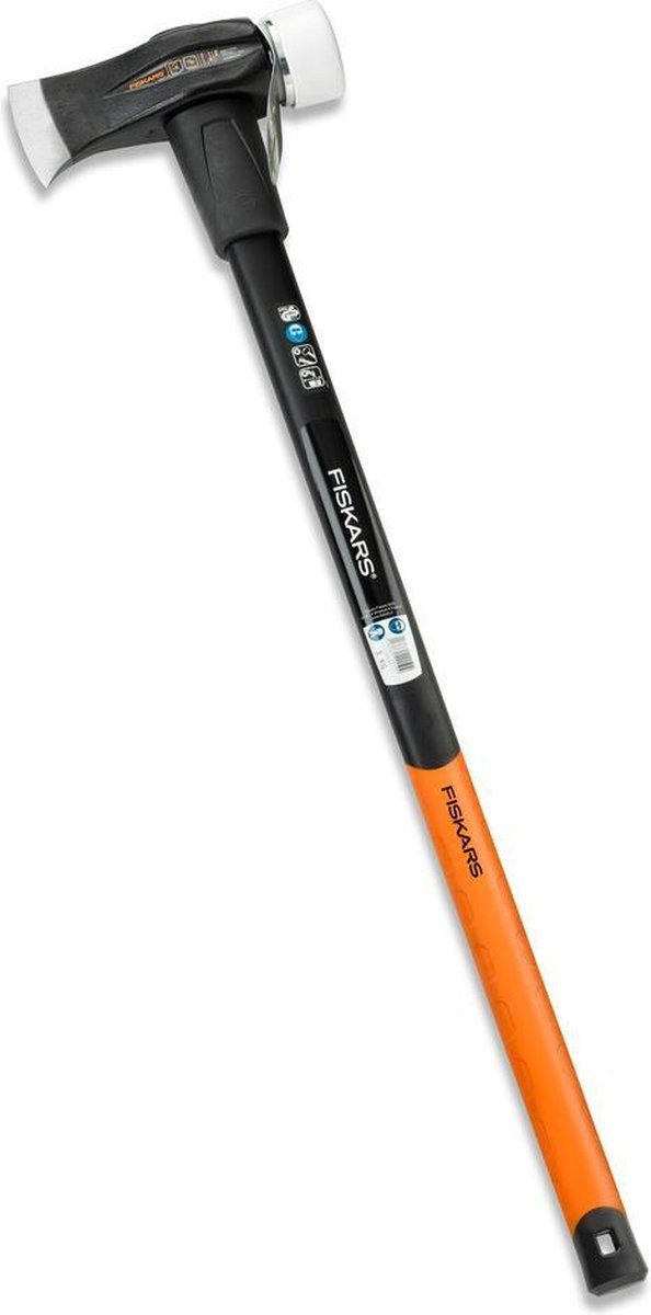 Fiskars Spaltaxt Safe-T X39 Spaltaxt 90 cm, 4150 g, 90 cm Länge, Antirutsch- und Antivibrationsgriff