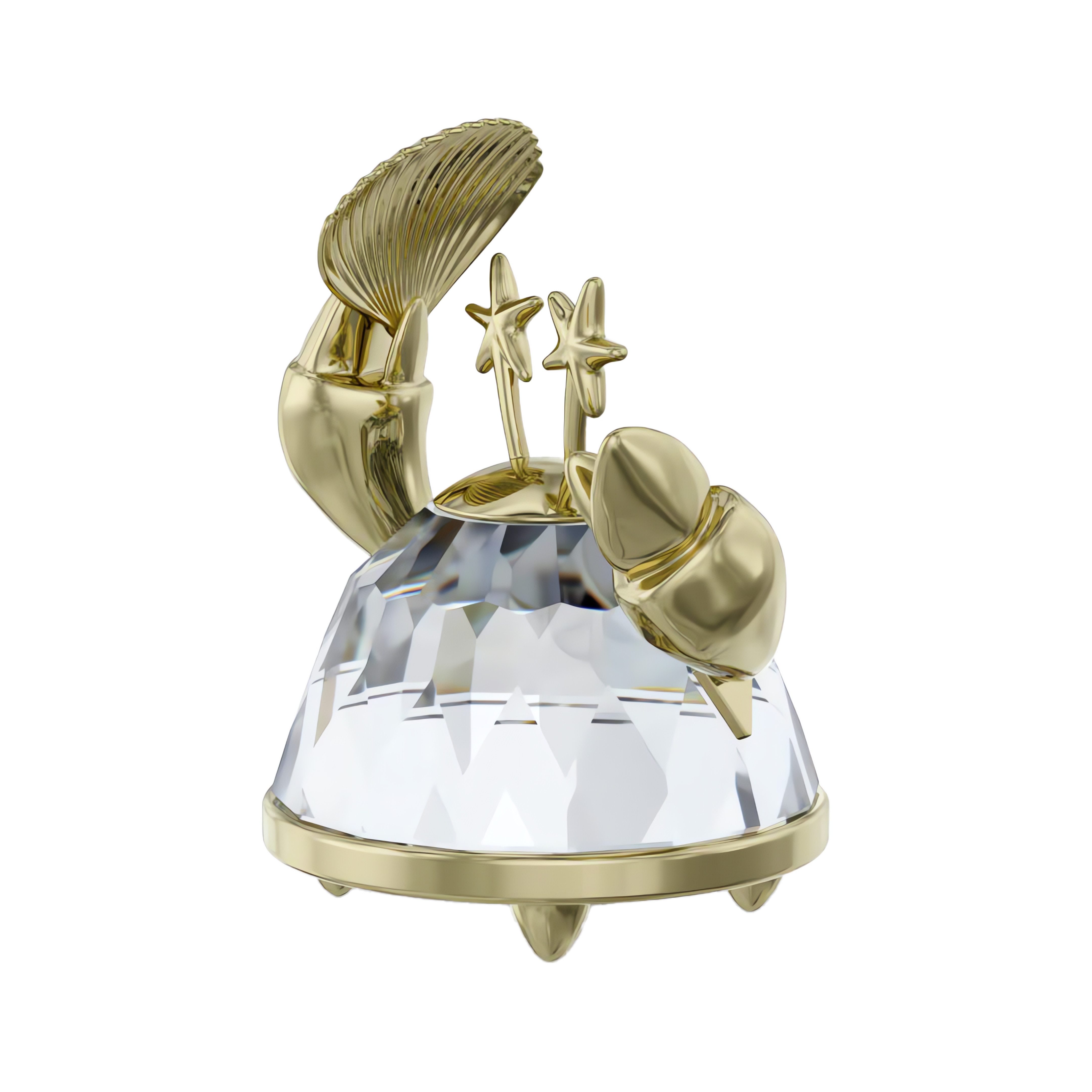 Swarovski Dekofigur Kristallfigur Sammelfigur Zodiac Krebs (1 St), Swarovski® Kristall
