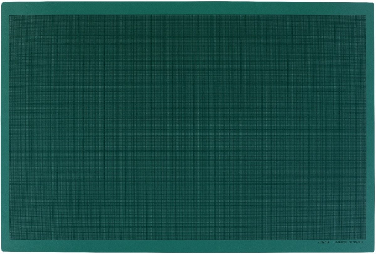 Schreibtischunterlage Schneidematte A1 (60x90cm) 3mm Kunststoff grün