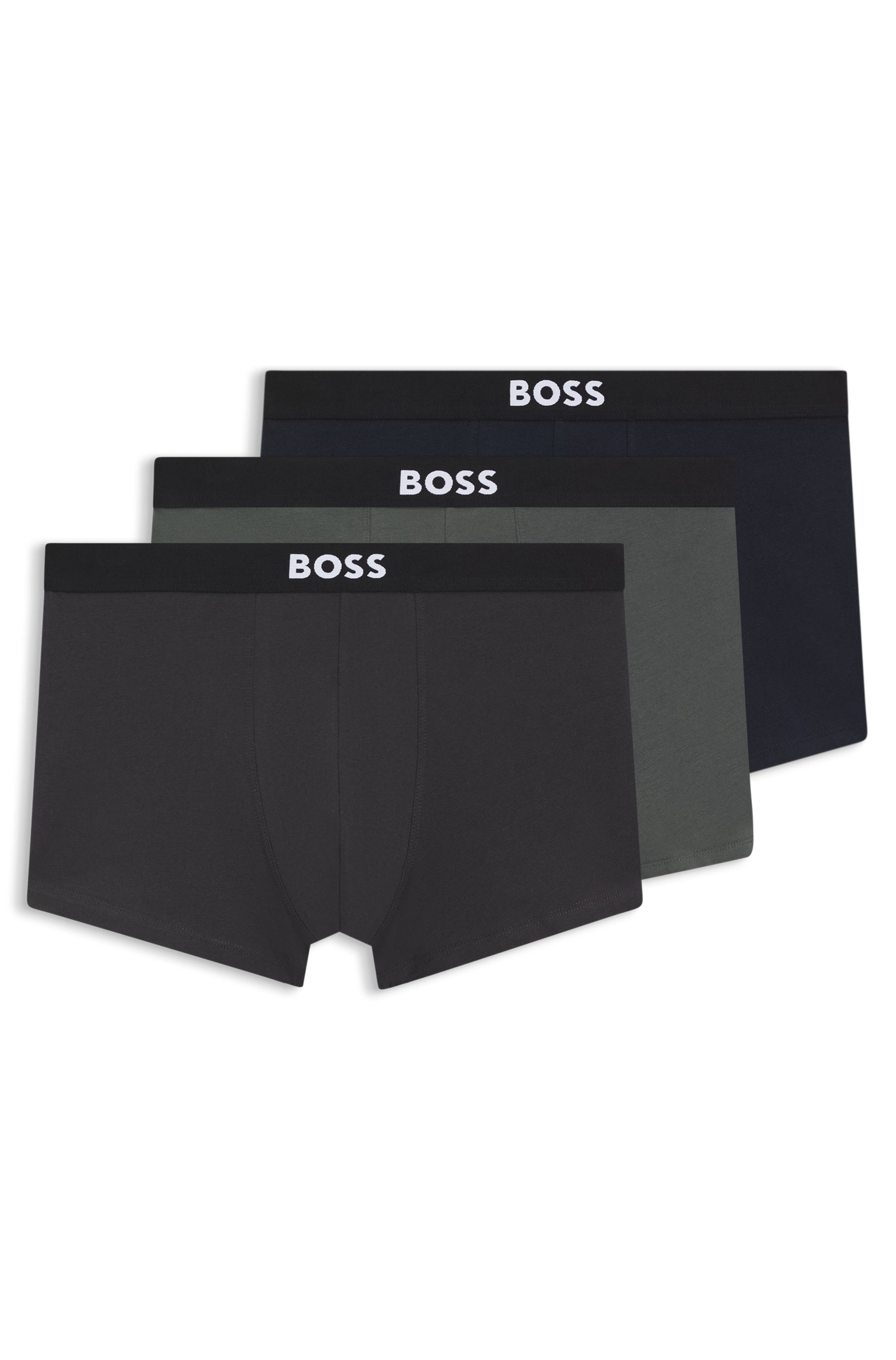 BOSS Trunk 3P Trunk BOSS ONE mit unifarbenen Bund günstig online kaufen