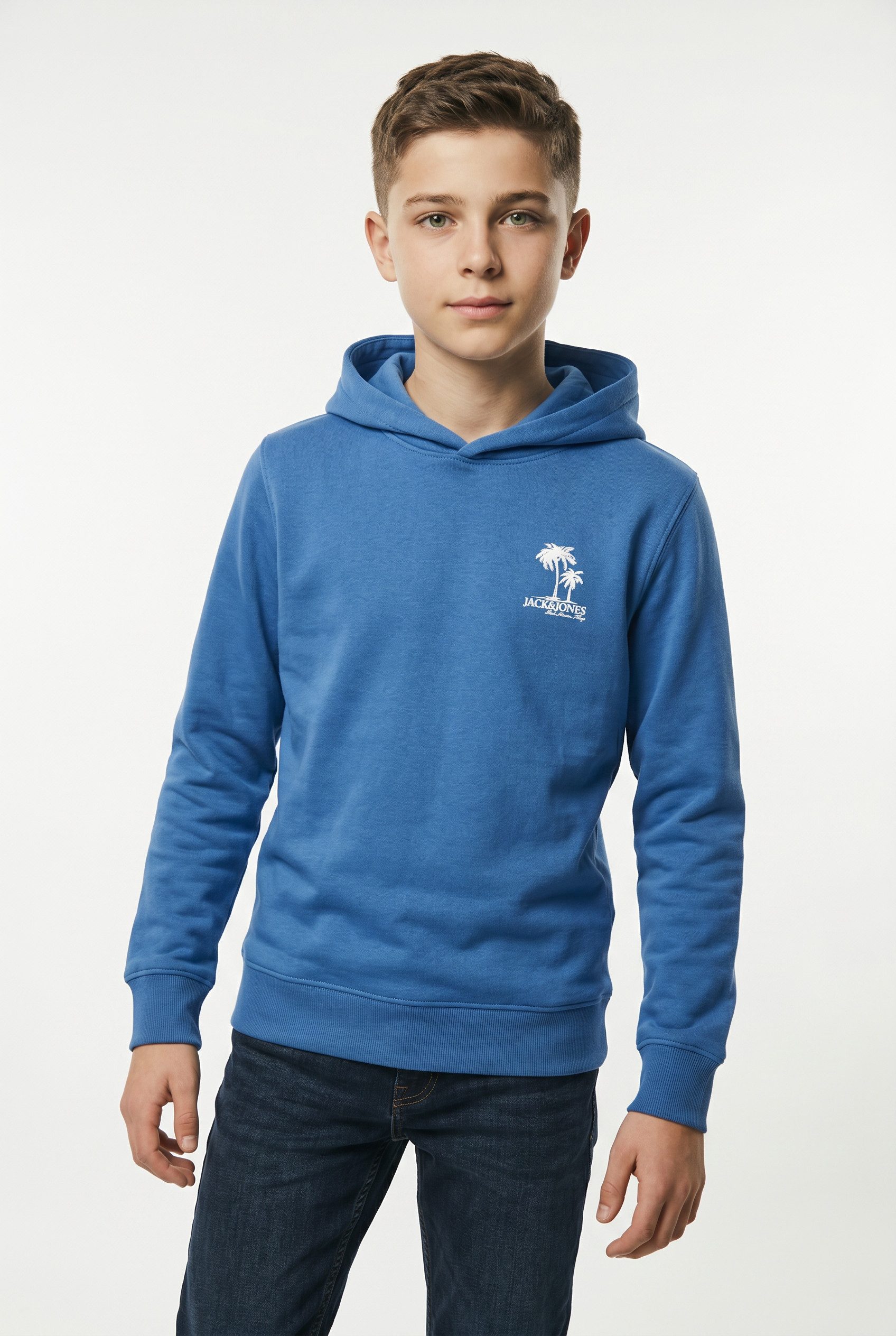 Kapuzensweatshirt JORAFA CHEST SWEAT HOOD JNR