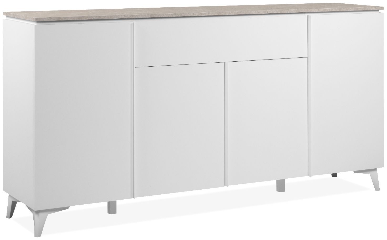 Finori Sideboard Bertrix 51A, Sandstein, weiß, günstig online kaufen