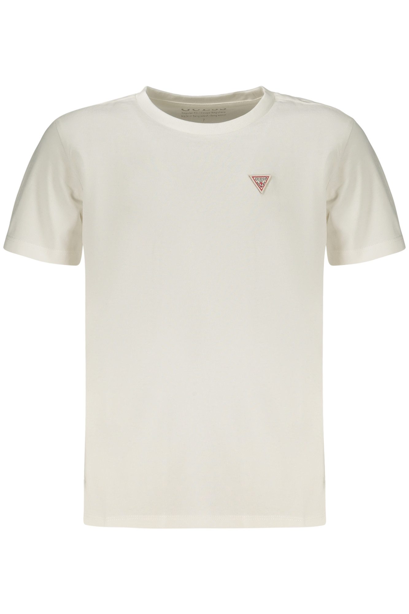 GUESS JEANS T-Shirt Weißes Kurzarm-T-Shirt für Kinder mit Logo &