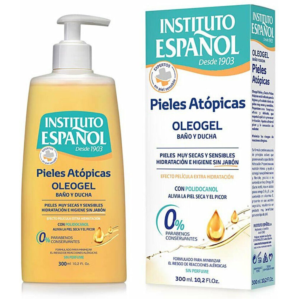 Español Instituto ml Oleogel Skin Espanol Atopic Duschgel Bath Instituto Shower And 300