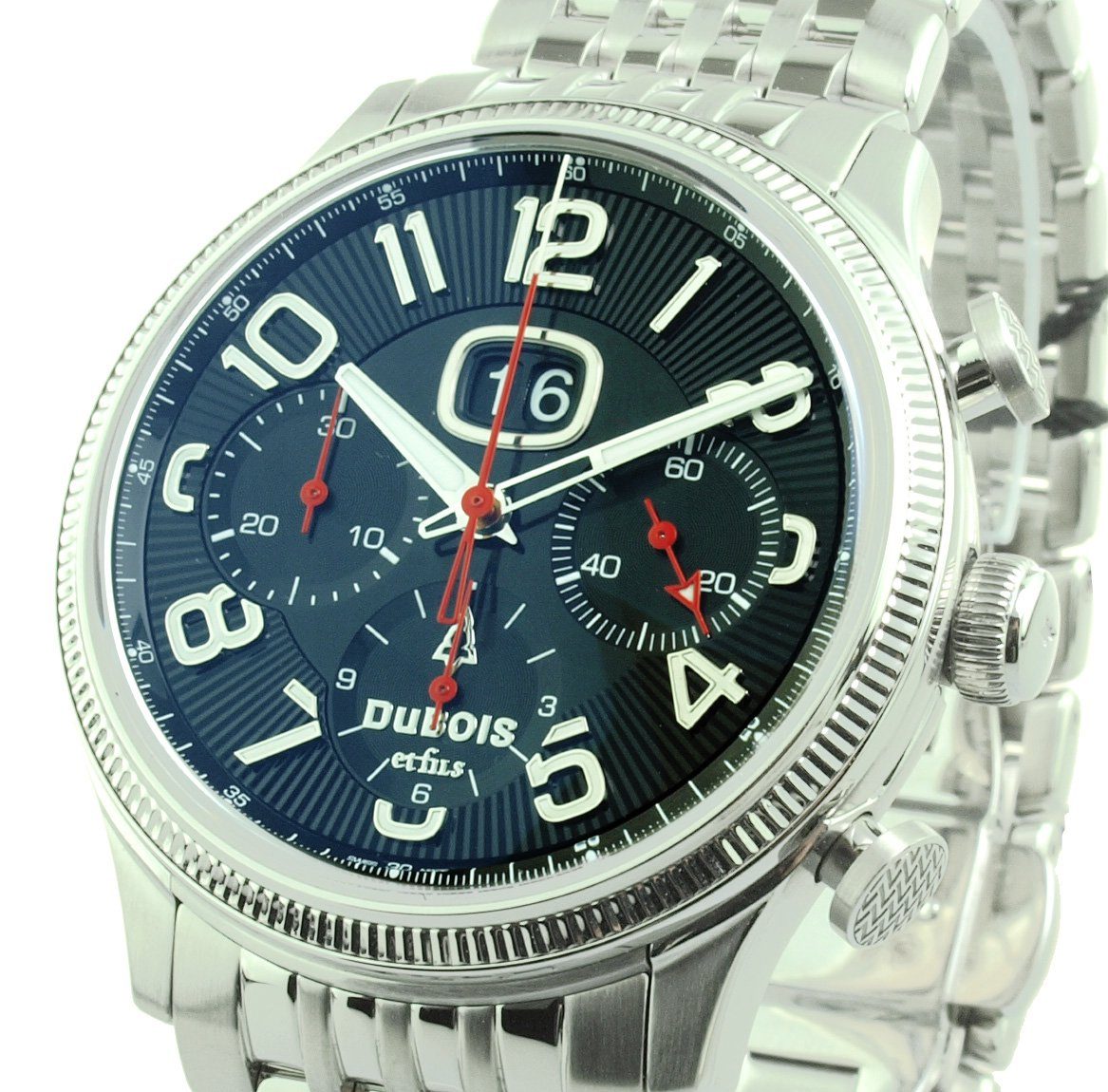 Swiss Herren individuelle 1 fils - et DuBois Made fils 99 Limited et Chronograph Limitiert, DuBois Nummer Uhr DBF001-07 Edition Stück, Automatikuhr