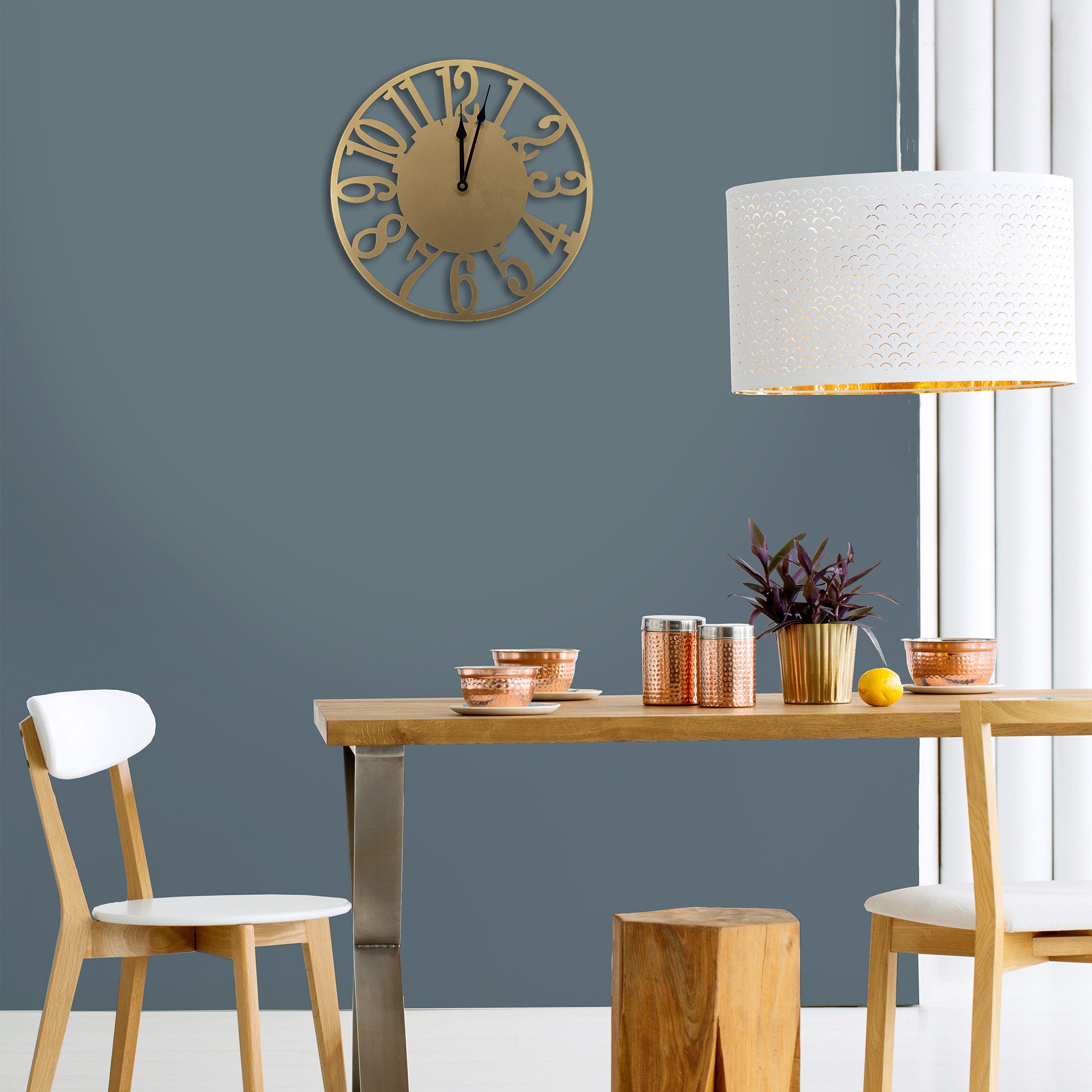 Art for the home Wanduhr Zahlen