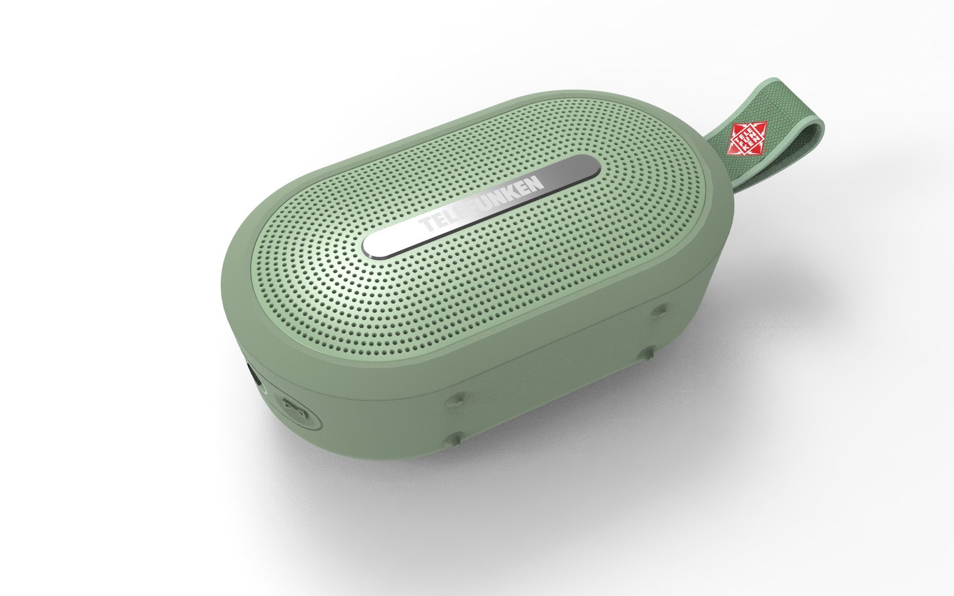 Telefunken SOUNDBUDDY TWS Bluetooth-Speaker (Bluetooth, 8 W, Magnetisch, Echtes Stereo, IP66, 11 Std. Akkulaufzeit)
