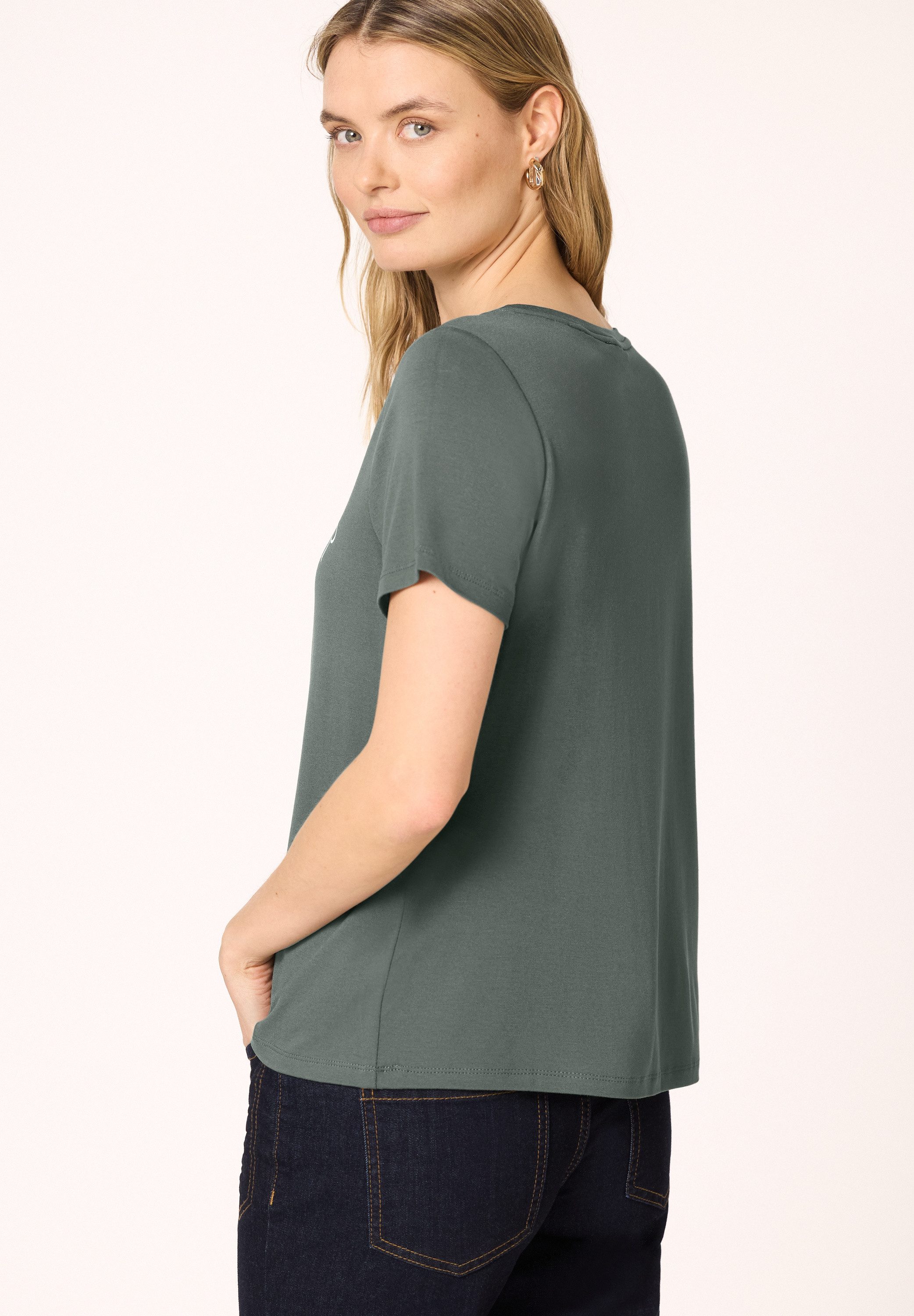 STREET ONE T-Shirt Rundhalsausschnitt – Bild 3 von 5