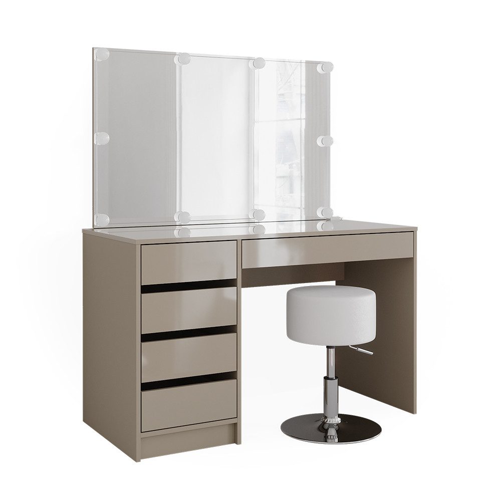 Vicco Schminktisch Sherry, Greige, 120 cm günstig online kaufen
