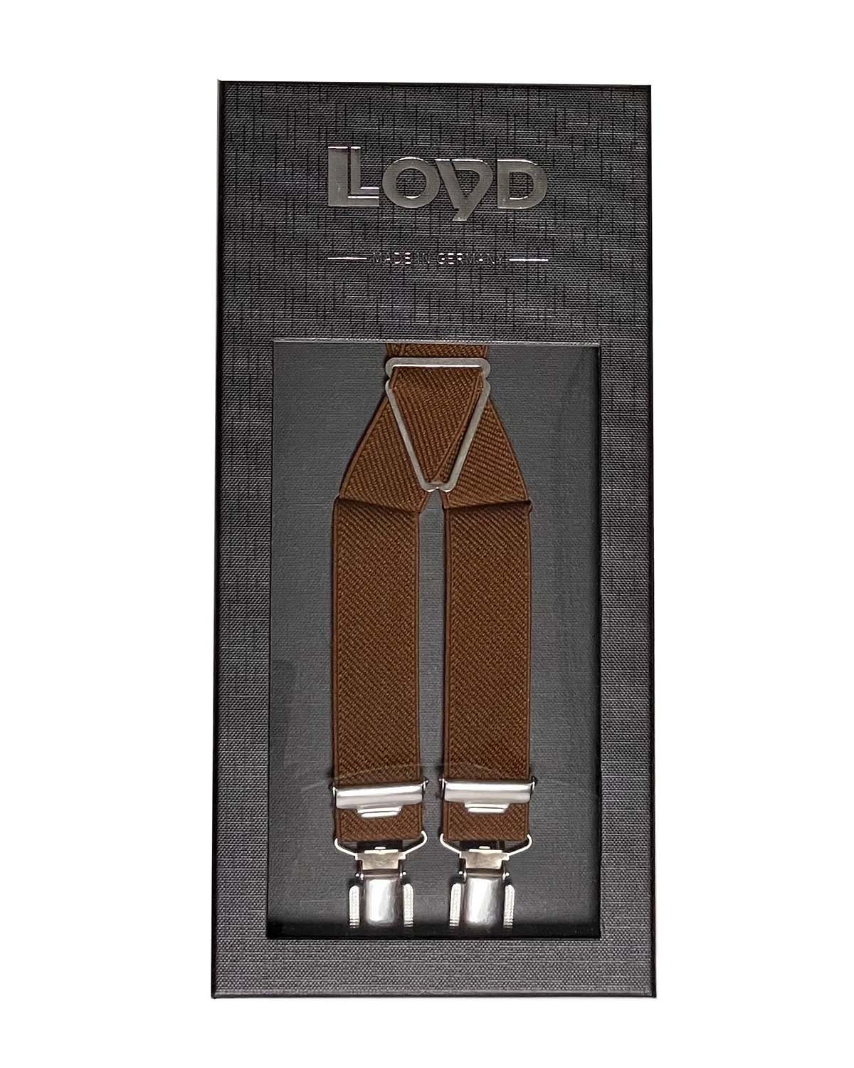 LLOYD Men’s Belts Hosenträger LLOYD-Hosenträger 25 mm unifarben 2-streifig günstig online kaufen