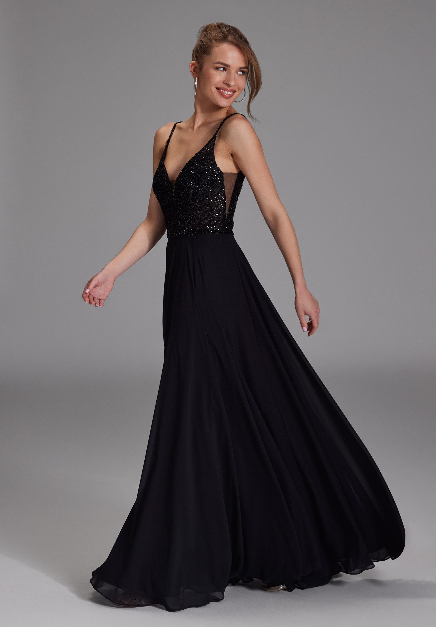 hey kyla Abendkleid Taillierter Schnitt mit günstig online kaufen